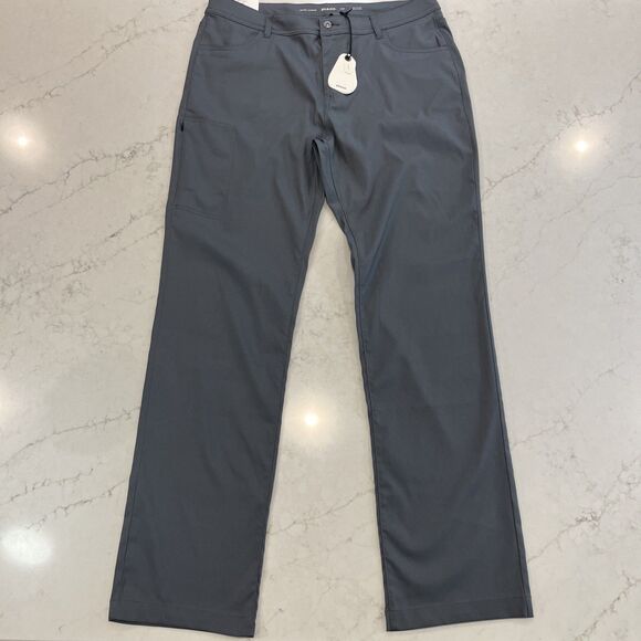 Prana NEW Womens 16 x 34" Stretch Zion Halle Pant Hiking Thundercloud Blue Gray - Picture 1 of 16
